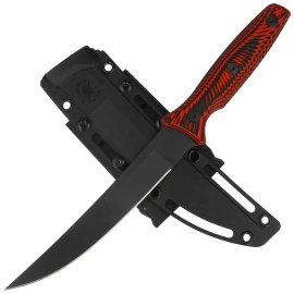 Spartan Blades Ronin Torii Knife Black/Red G10, Black D2 by Tu Lam (SBBL4BKRD)