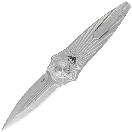 Nóż grawitacyjny Paragon Warlock Tapered StarBurst Gray Titanium, Satin CPM S35VN (TITAN-WAR-TSB-S-DE)