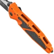 Microtech Socom Elite T/E-M Knife Orange Aluminum, Black M390MK by Tony Marfione (161-1OR)