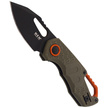 Nóż składany MKM Isonzo Clip Point Green FRN, Black Idroglider N690 by Jesper Voxnæs (MKFX03-3PGO)