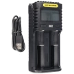 Nitecore UMS2 Dual-Slot USB Fast Charger (UMS2)