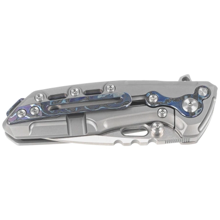 Reate T1000-V2 Gray Titanium/Zircuti Knife, Satin M390 by Alvin Lee