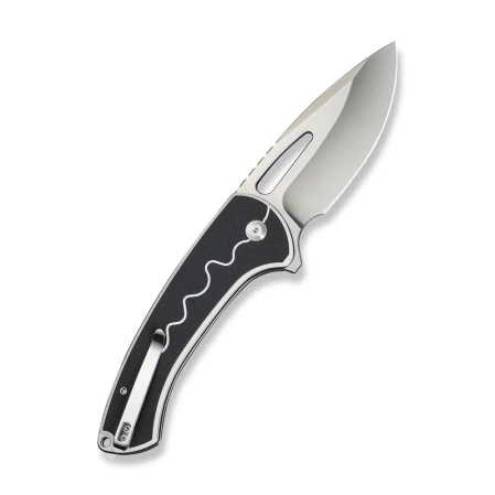 Nóż składany Sencut Squiggy White / Black G10, Satin 9Cr18MoV (S24082A-1)