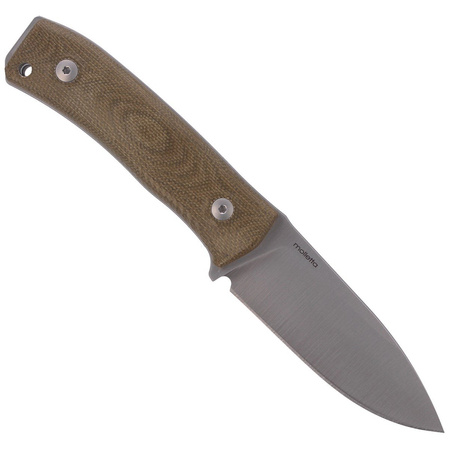 Nóż LionSteel Bushcraft Green Canvas, Satin Blade (M4 CVG)