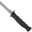 Muela 95-191 Black Rubber Knife, Satin 420H