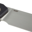 WE Knife Seer LE No 444/610 Black Titanium, Rubbed Silver CPM 20CV knife (WE20015-1)
