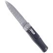 Mikov Predator Panther Buffalo Horn, Damascus PMC27 Knife (241-DR-1/PANTHER)