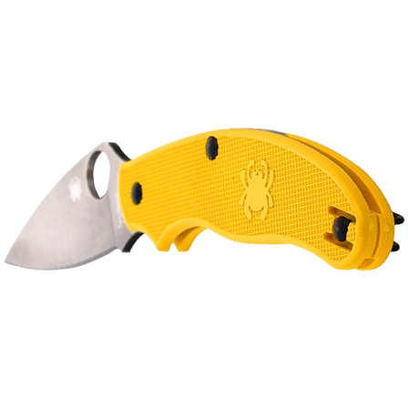 Spyderco UK Penknife Salt FRN Yellow LC200N Plain (C94PYL)
