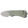 CIVIVI Knife Baby Banter Green Micarta, Gray Stonewashed by Ben Petersen (C19068SB-1)