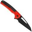 Civivi Knife Sentinel Strike Red Aluminium / Black FRN, Black K110 knife (C22025B-1)