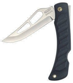 Mikov Crocodile Black ABS Folding Knife, Mirror Finish (243-NH-1/A BLK)