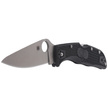 Spyderco Endela Lightweight FRN Black Plain knife (C243PBK)