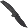 Nóż składany Reate Jack Jr. Black Aluminium, Black DLC S30V (Jack Jr. BKAL DLC BKAL)