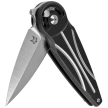 Fox Saturn Black Titanium, Satin M390 by Denis Simonutti knife (FX-551 TI)