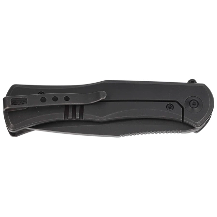 Nóż WE Knife Primoris Marble Carbon Fiber / Black Ti, Black Stonewashed (20047B-1)