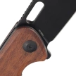 Sencut Knife Vesperon Guibourtia Wood, Black 9Cr18MoV (S20065-4)