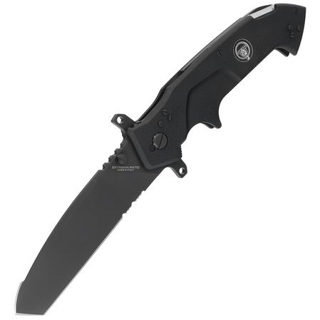 Nóż składany Extrema Ratio Glauca B1 Black Aluminium, Black MIL-C N690 (04.1000.0139/BLK)