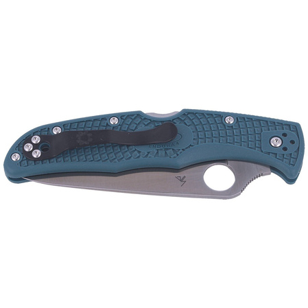Spyderco Endura 4 Blue FRN, K390 PlainEdge (C10FPK390)