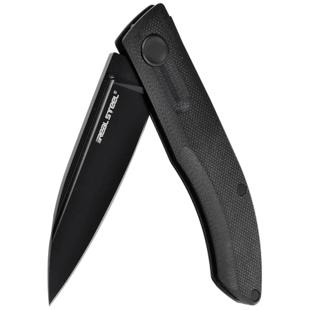 Nóż składany Real Steel Stella Black G10, Blackwash VG-10 by Poltergeist Works (7051B)