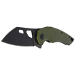Nóż FoxEdge Atrax Green Aluminium, Black Stonewashed by Simonutti (FE-026 AOD)