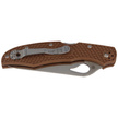Spyderco Byrd Cara Cara 2 FRN Brown, PlainEdge (BY03PBN2)