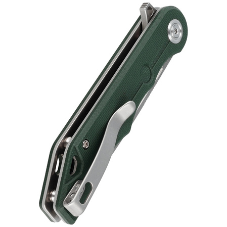 Nóż składany Kubey Knife Mizo Green G10, Bead Blast AUS-10 by Tiguass (KU312F)