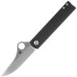 Spyderco Essenza Knife Black Aluminum, Satin N690Co by Riccardo Gobbato (C272ALBKP)