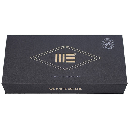 WE Knife Upshot LE No 246/410 Black Ti, Polished Bead Blasted CPM 20CV (2102A)