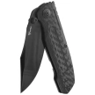 Nóż składany Reate District 9 V2 Black Titanium/Carbon Fiber, Black DLC 154CM (9D-V2 TDLC DLC)