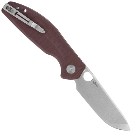 Bestechman Angry Owl Knife Brown G10, Satin/Stonewashed D2 by Keanu Alfaro (BMK12D-1)