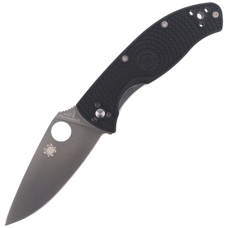 Spyderco Tenacious Lightweight Knife Black FRN, Satin 8Cr13MoV by Eric Glesser (C122PBK)