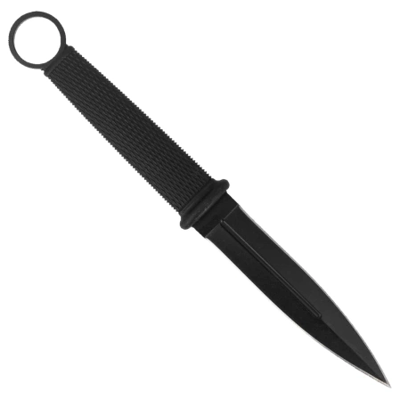 K25 Botero Dagger Black Rubber, Black Titanium 7Cr17Mov (31892)