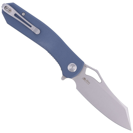 Nóż Kubey Drake Blue G10, Bead Blasted D2 by Maksim Tkaczuk (KU310E)