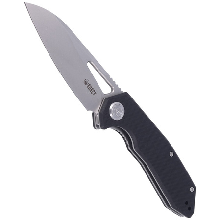 Nóż Kubey Knife New Vagrant Black G10, Sandblast AUS-10 (KU291A)