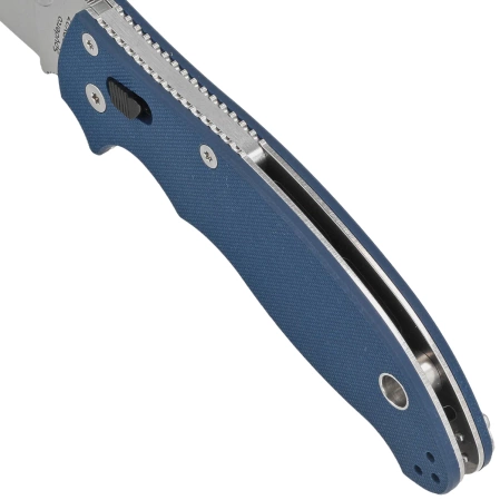 Spyderco Manix 2 Cobalt Blue G10, Satin CPM SPY27 by Eric Glesser (C101GPCBL2)
