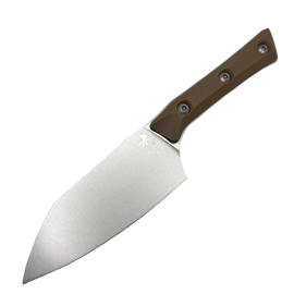 Nóż kuchenny Microtech Santoku 4.2'' Coyote Tan G10, Stonewashed MK390 (3300-10CE)