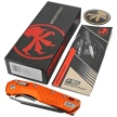 Microtech MSI S/E Knife Orange Frag Aluminum, Black M390MK by Tony Marfione (210-1FROR)