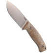 LionSteel Bushcraft Natural Canvas, Satin M390 by Moletta (M2M CVN)