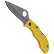 Spyderco Ladybug 3 Salt FRN Yellow Plain (LYLP3)