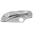 Spyderco Dragonfly Tattoo Stainless, Satin Plain VG-10  by Sal Glesser Knife (C28PT)