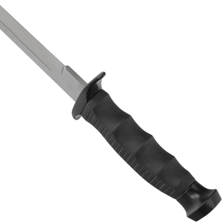 Nóż Muela 95-191 Black Rubber, Satin 420H
