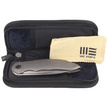 Nóż składany WE Knife Makani LE No 129/210 Gray Titanium, Hand Rubbed Satin CPM 20CV by Anton Tkachenko (WE21048-2)