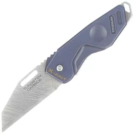 Extrema Ratio X-ANT LE No 076/100 Blue Titanium Knife, Sandblast Sintered Tungsten Carbide (04.1000.0467/MD/TI)