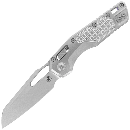 Microtech MSI S/E Ram-Lok Knife Marfione Select Frag Titanium, Blue HW, Stonewashed M390MK by Tony Marfione (210-10FRMS2)