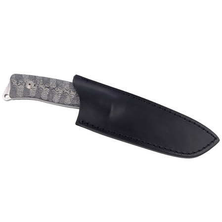 Nóż FOX Pro Hunter Black Micarta, Stone Washed (FX-131 MBSW)