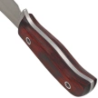 Nóż Muela Mustang-8R Red Pakka Wood, Satin X50CrMoV15