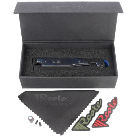 Reate EXO 2.0 D/E Black PVD / Colored Titanium, Black PVD Elmax (EXO BLK.PVD.DE)