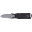 Mikov Predator Panther Buffalo Horn, Damascus PMC27 Knife (241-DR-1/PANTHER)