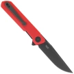 Nóż składany Bestechman Mini Dundee Special Red G10, Black PVD D2 by Ostap Hel (BMK03N)