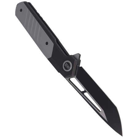 WE Knife Arsenal Black Titanium/Gray G-10, Black Stonewashed, Satin (WE20073-4)